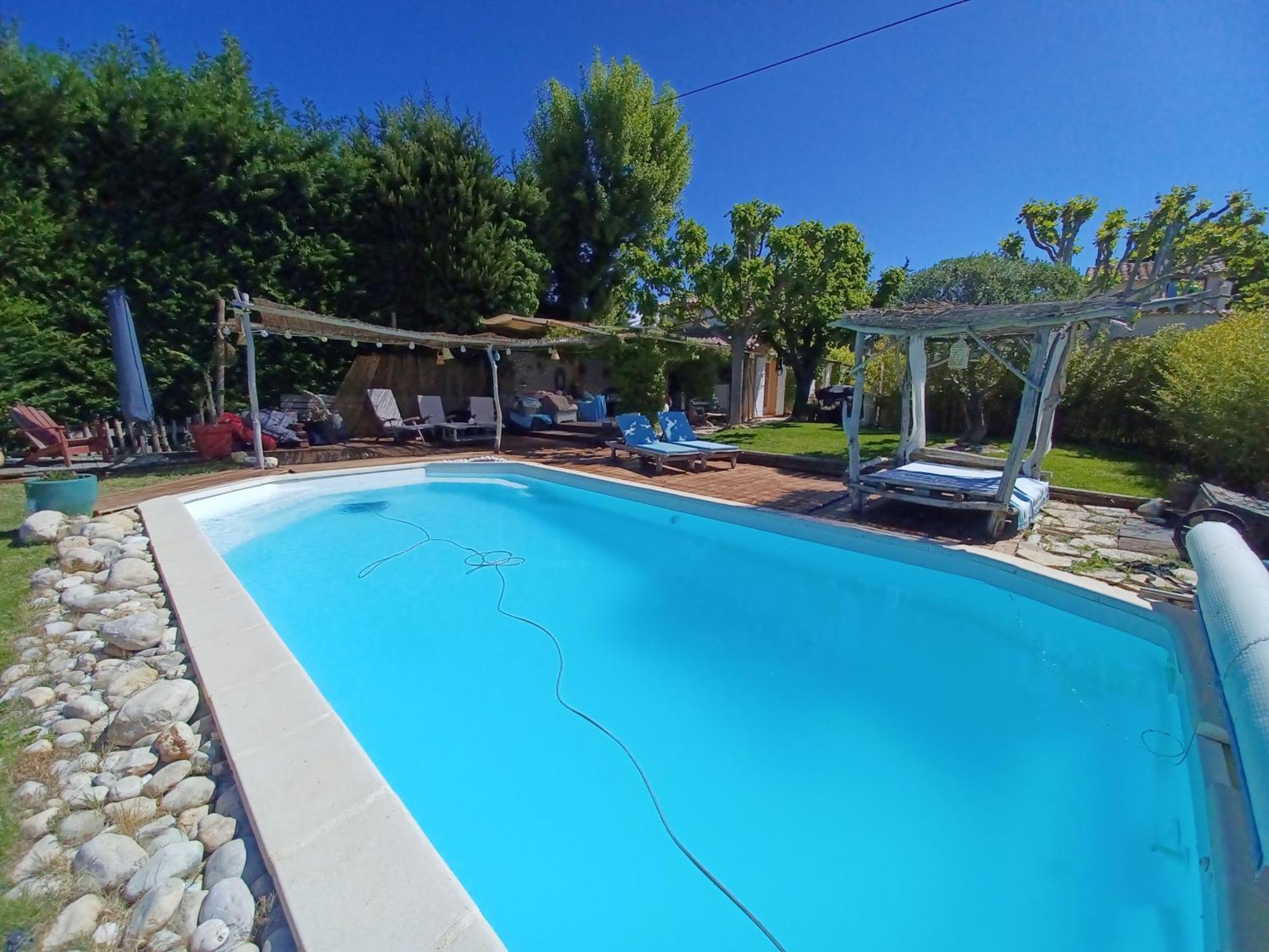 Villa Maison Climatisee En Campagne, Piscine, Spa, Terrasses Couvertes Grand Jardin Ombrage *