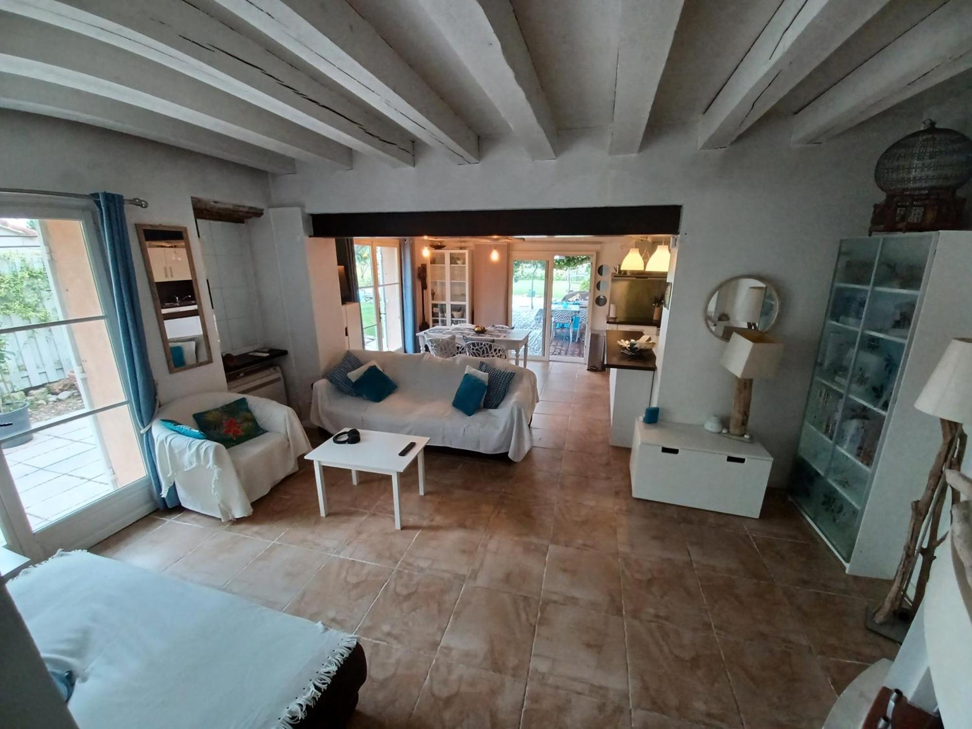 Maison Climatisee En Campagne, Piscine, Spa, Terrasses Couvertes Grand Jardin Ombrage